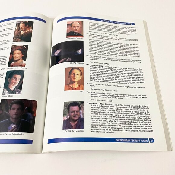 Star Trek Chronology The History of the Future Book - Picture 16 of 16